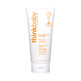 Thinkbaby SPF 50+ Baby Mineral Sunscreen - Safe, Natural Sunblock for Babies - Water Resistant Sun Cream - Broad Spectrum UVA/UV