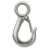 Alele Grab Hooks,Slip Hooks,304 Stainless Steel Lifting Hook Rigging Accessory,440 lbs.Work Load (Grab Hooks 0.2t)