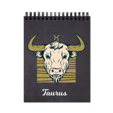 Vprint Taurus Spiral Wiro Unruled Blank Pages Notebook Diary Journal Drawing Book Black Paper A4 (Size 8X11)