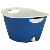 CreativeWare, Royal Blue Double Walled Party Tub With Drain Plug 4.375 Gl, 1