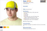 Adams Reflector High-Visibility Constructed Cap Os Navy