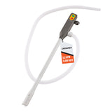 DeWay Battery-Powered Stick Fuel Transfer Pump with Fast 3.2GPM Flow Rate & 51Clear Transfer Hose for Hands-Free Use | Fits 