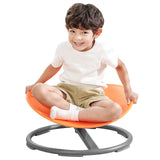Babamu Sensory Spinning Chair For Autism Kids Sit And Spin Chair Adhd Training Body Coordination Kids Swivel Autism Sensory Products (Orange) -Like New