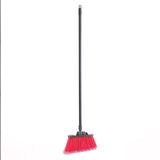 Winco 48inch Red Angled Broom with Fiberglass Handle