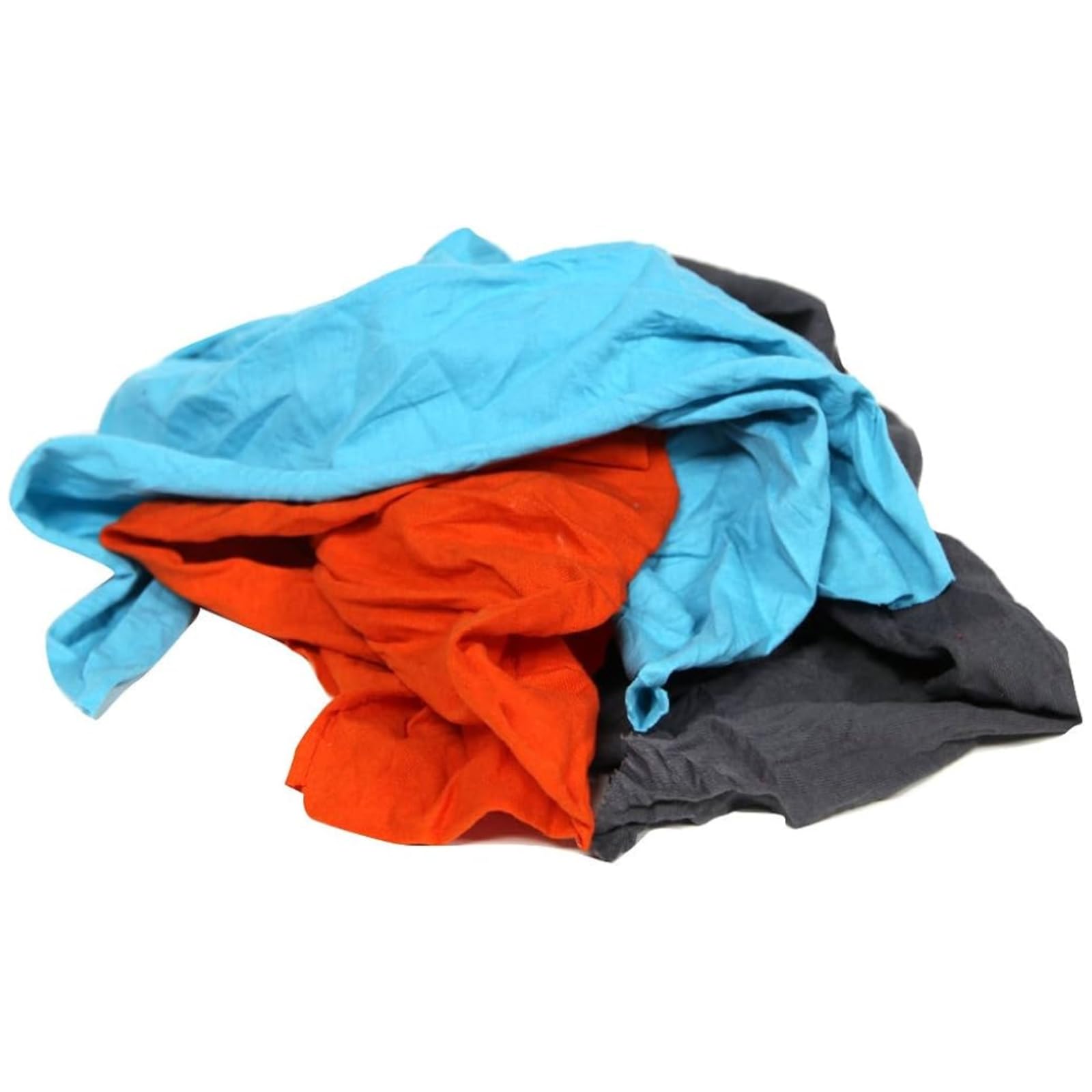 SupremePlus Premium Color Knit Cleaning Rags - Shop Rags Bulk for Workshops, Mechanics, Painters, and Home Use, Multipurpose Cot