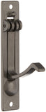 Baldwin 0465.050 Edge Pull, Satin Brass and Black