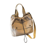 Snappsy Women Shoulder Handbag Large Capacity Crossbody Bag For Travel Street Office Khaki