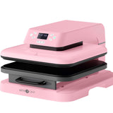 HTVRONT Auto Heat Press Machine for T Shirts - Heat Press 15x15 with Auto Release - Heats Up Fast & Heat Evenly, Professional He