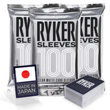 Ryker Sleeves Standard Size Matte Trading Card Sleeves Compatible with Magic The Gathering MTG Pokemon Trading Cards Board Games