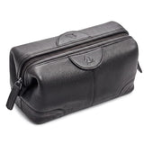Kara Obama Brown Leather Toiletry Bag For Men | Travel Pouch | Shaving Kit Bag Toiletry Pouch | Travel Kit | Toiletry Kit | Pouc