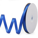 Luomorgo 3/8 Inch Satin Ribbon, 50 Yards Royal Blue Satin Ribbon, Fabric Ribbon for Gift Wrapping, Flower Bouquet, DIY Craft, Se