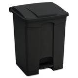 Crosby Plastic StepOn23 Gal, BlackBL