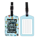 Nutcase Designer Luggage Travel Baggage Tags Single Tag With Name Card Inside