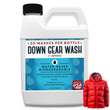IMPRESA Down Wash Detergent 32 Fl Oz (20 Loads), Liquid & Unscented Laundry Detergent Safe for Down Coats & Comforters