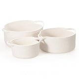 CLHMILY&Z Small Woven Basket with Gift Bags and Ribbons Durable Baskets for Mother's Day Gifts Empty Small Rope Basket for Stora
