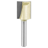 HARFINGTON Bottom Cleaning Router Bit 5/8 Diameter 1/4 Shank Carbide Tipped Cutter Surfacing Planing Router Bits for Woodworking