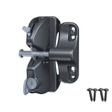 D&D Technologies LLAA LokkLatch, Locking Gate Gravity Latch, Key Lockable on One Side of Gate, for Metal, Wood, and Vinyl Fences