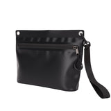 GDTOOLMMY 2L Waterproof Pouch with Waterproof Zipper, Handle & Adjustable Strap for Swim, Travel, Beach BLACK