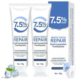 2 PCS Hydroxyapatite Toothpastes for Enamel Protection and Tooth Strengthening, Fluoride-Free with Gentle Mint, Fresh Breath, Re