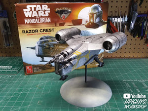 Amt Star Wars: Mandalorian Razor Crest 1:72 Scale Model Kit