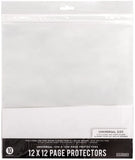Colorbok Page Protectors (10 Pack), 12 by 12,White