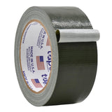 WOD DTC10 Advanced Strength Industrial Grade Olive Drab Duct Tape, 2 inch x 60 ft. Waterproof, UV Resistant For Crafts & Home Im