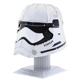 Fascinations Metal Earth First Order Stormtrooper Helmet 3D Metal Model Kit