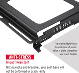 2 Pack Rzr Seat Bases: Lower And Recline Rzr Seat Base Accessories | Compatible With Polaris Rzr 800/900, S 1000, Xp 1000, Xp Tu