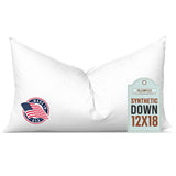 Pillowflex Synthetic Down Pillow Insert 12x18 in - Karate Chop Pillow