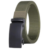 Niddleman Autolock Nylon MenS Belt | Breathable, Adjustable, NoHole Tactical Style Belt | Durable & Washable Waist Belt Fits