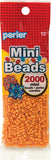 Perler Butterscotch Light Orange Mini Beads for Kids Crafts, 2000 pcs
