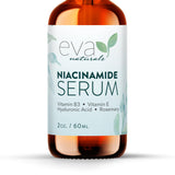 Eva Naturals Niacinamide 5% Serum for Face - B3 Pore Minimizer, Acne Treatment & Dark Spot Corrector with Hyaluronic Acid, Vitam