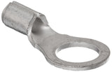 Morris Products 11018 Ring Terminal, Non Insulated, 2216 Wire Size, #10 Stud Size (Pack of 100)