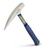 ESTWING Rock Pick 22 oz Geology Hammer with Pointed Tip & Shock Reduction Grip E322P