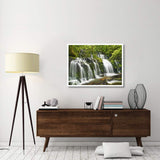 Waterfall Purakaunui Falls, New Zealand-Paper Art-42,,X32,,