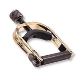 Paige Capo for Banjos - USA Made Adjustable Tension, Buzz-Free - Gold Nickel Finish