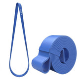 TRENDYNEST Looped Pullup Assist Band Flat Pull up Assistance Band Wide Workout Resistance Bands Reinforced, Blue 185 Lbs