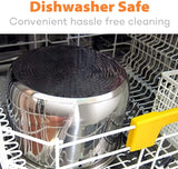 Goldlion Stainless Steel Inner Pot Compatible with Ninja Foodi 6.5 Quart Accessories Replacement Insert Liner