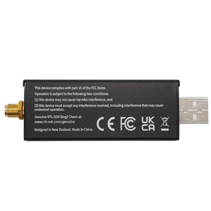 RTL-SDR Blog V4 R828D RTL2832U 1PPM TCXO SMA Software Defined Radio (Dongle Only)