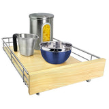 LYNK PROFESSIONAL SELECT Pull Out Cabinet Organizer, 14 x 21 Slide Out Drawers for Kitchen Cabinets - Sliding Pull-Out Pantry Sh