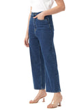 Inkd Women'S Stretchable Flare Jeans,Denim Divine,Denim Divine,36
