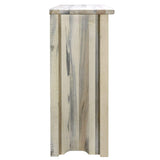 Montana Woodworks Homestead Collection Accent Cabinet With Laser Engraved Bronc Design, Left Hinged, Clear Lacquer Finish