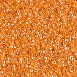 Miyuki Delica 11/0 Cylinder Seed Beads - Op Mandarin Luster - DB1563 5 Grams