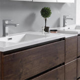 Fresca Lazzaro 84 Rosewood Free Standing Double Sink Modern Bathroom Vanity W/Medicine Cabinet - Faucet Sold Separately