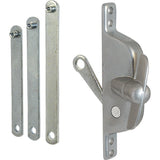 PrimeLine H 3557 Jalousie Operator, Reversible, With Three Link Arms, Aluminum Finish (Single Pack)