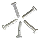 Litost Aluminium/Buckle/Tin/Joint Cable Clips Without Nails 40 Mm = Pack Of 5 Pkt