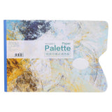 Respicefinem 25 Sheets Disposable Paint Palette Oil Paint Palette Gouache Palette Professional Paint Pallets Gouache Oil Paintin