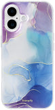 SCORPIFY for iPhone 17 Case [Compatible with MagSafe] with Dense Ocean Marble Design, Cute Magnetic Phone Cover for Women Girls,
