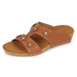Ortho Joy Doctor Slipper For Women Fancy || Orthopedic Women'S Slipper || Comfortable Regular Wear Slippers For Women,Brown,5,B0C3VRQ7YK