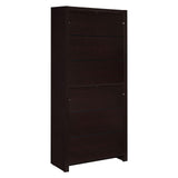 Benjara Wooden Bookcase With 3 Shelves And 1 Drawer, Brown